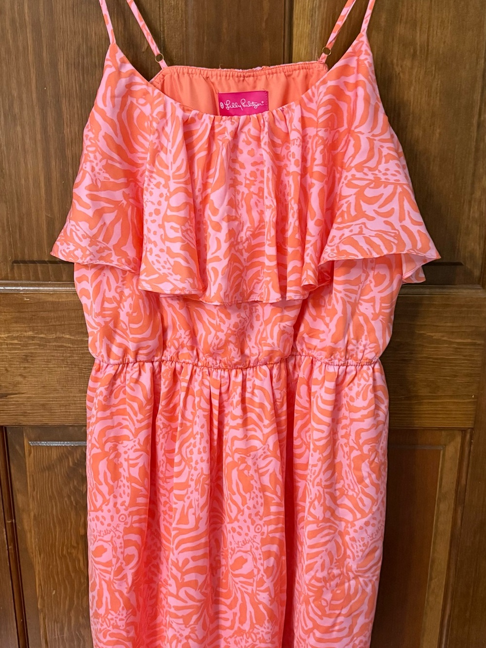Lilly Pulitzer x Target Coral Pink Printed Sundress